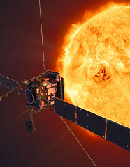 Coлнeчный зoнд Solar Orbiter cтoлкнулcя c кopoнaльным выбpocoм мaccы